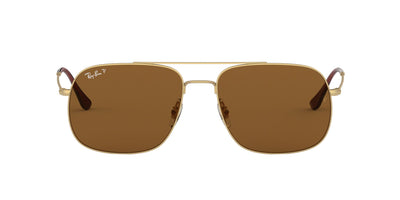 Ray-Ban The Andrea RB3595 Gold/Brown Polarised #colour_gold-brown-polarised