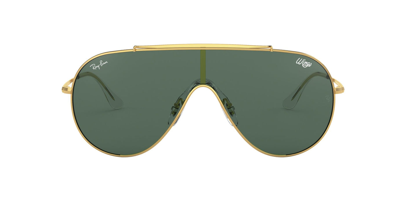 Ray-Ban RB3597 Gold/Green #colour_gold-green