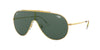 Ray-Ban RB3597 Gold/Green #colour_gold-green