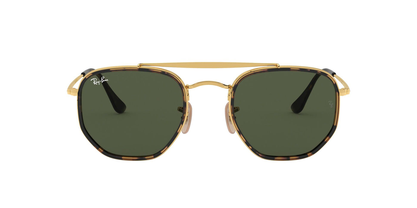 Ray-Ban The Marshal II RB3648M Gold-Green #colour_gold-green