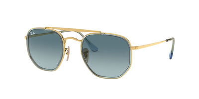 Ray-Ban The Marshal II RB3648M Gold/Blue Gradient 1 #colour_gold-blue-gradient-1