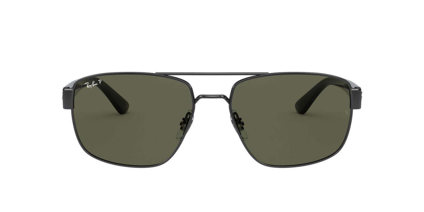 Ray-Ban RB3663 Gunmetal-Green-Polarised #colour_gunmetal-green-polarised