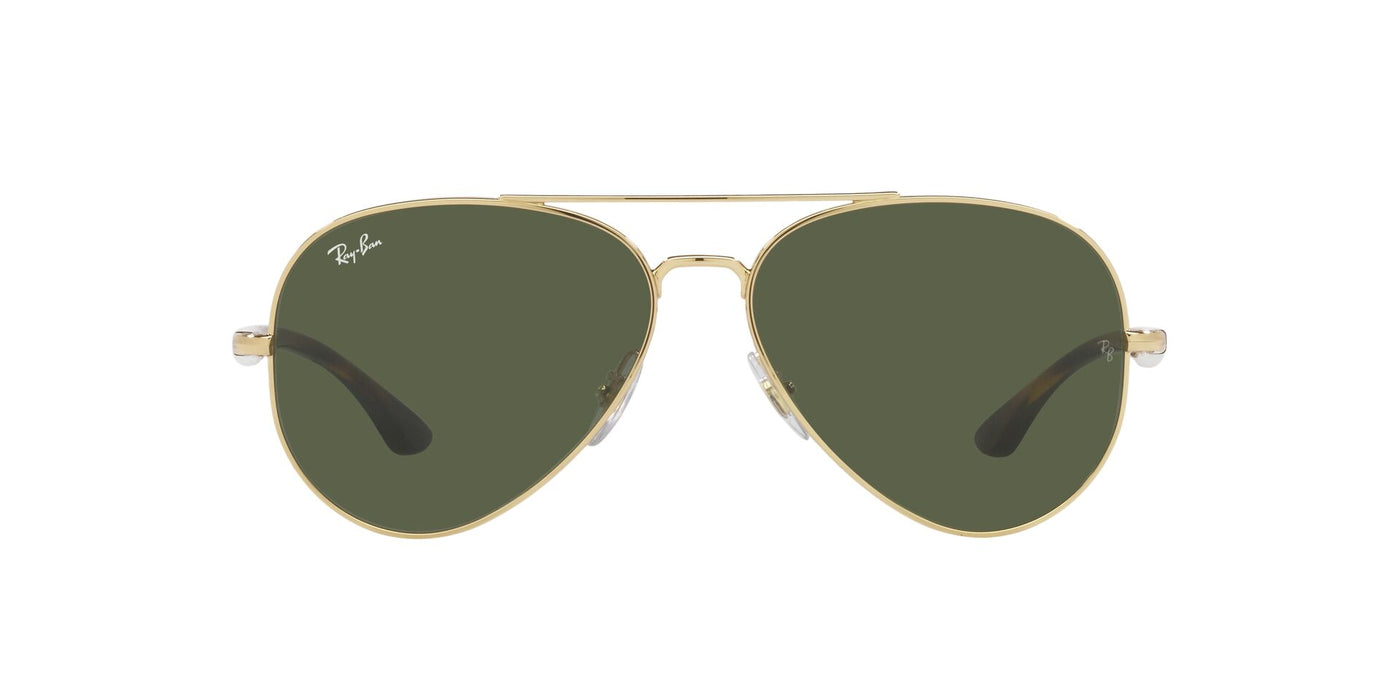 Ray-Ban RB3675 Gold-Green #colour_gold-green