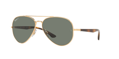 Ray-Ban RB3675 Gold/Green Polarised #colour_gold-green-polarised