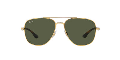 Ray-Ban RB3683 Gold-Green #colour_gold-green