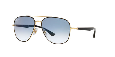 Ray-Ban RB3683 Black-Blue-Gradient #colour_black-blue-gradient