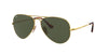 Ray-Ban RB3689 Gold/Green #colour_gold-green