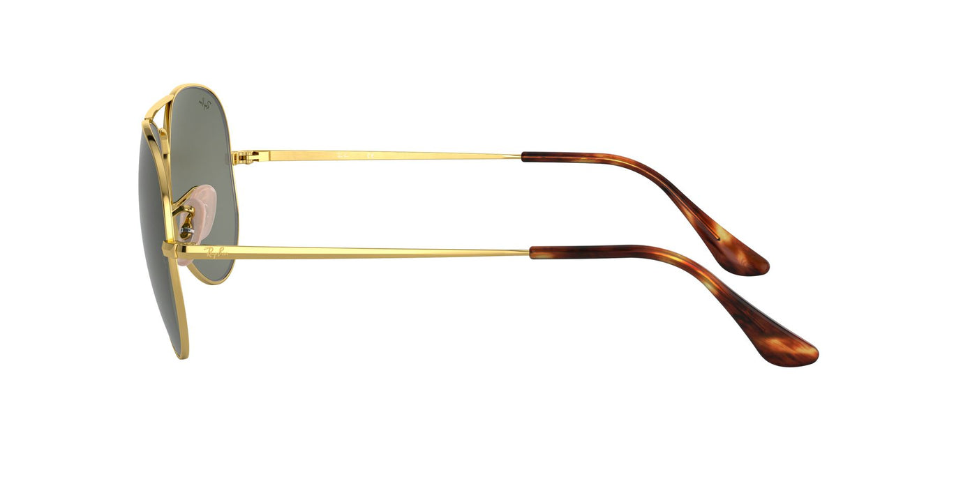 Ray-Ban RB3689 Gold/Green #colour_gold-green