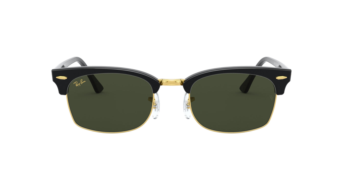 Ray-Ban Clubmaster Square RB3916 Black-Green #colour_black-green