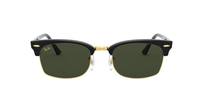Ray-Ban Clubmaster Square RB3916 Black-Green #colour_black-green