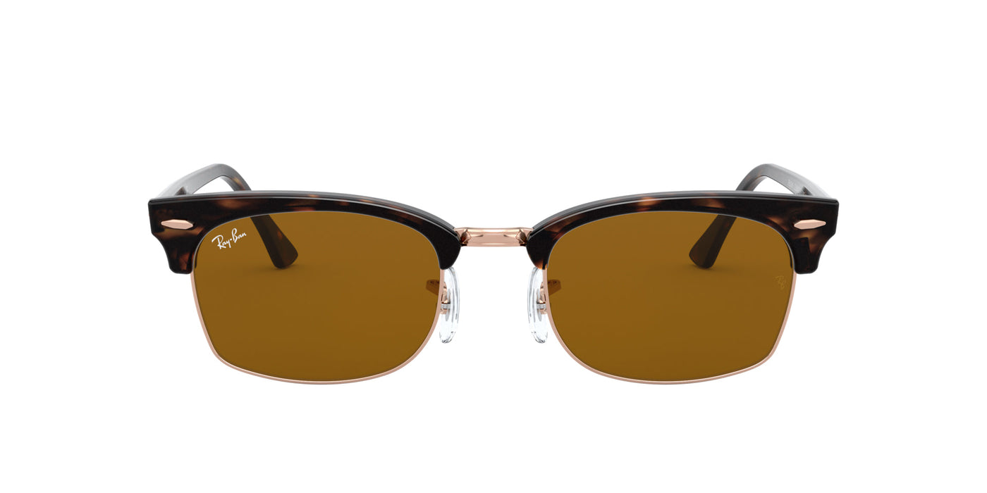 Ray-Ban Clubmaster Square RB3916 Dark Tortoise/Brown #colour_dark-tortoise-brown