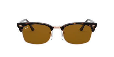 Ray-Ban Clubmaster Square RB3916 Dark Tortoise/Brown #colour_dark-tortoise-brown