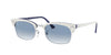 Ray-Ban Clubmaster Square RB3916 Grey/Blue Gradient #colour_grey-blue-gradient