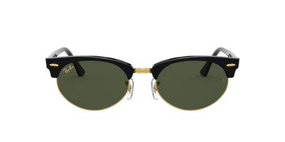 Ray-Ban Clubmaster Oval RB3946 Black-Green #colour_black-green