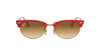 Ray-Ban Clubmaster Oval RB3946 Red/Brown Gradient #colour_red-brown-gradient