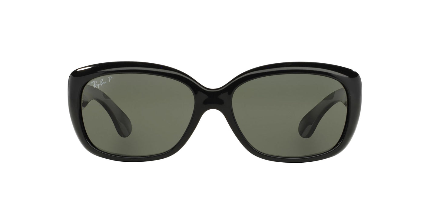 Ray-Ban Jackie OHH RB4101 Black/Polarised Green #colour_black-polarised-green