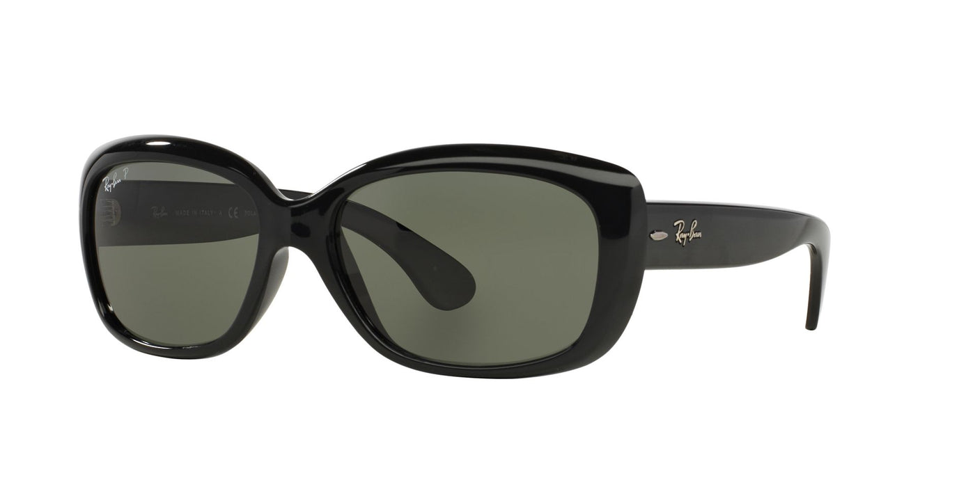 Ray-Ban Jackie OHH RB4101 Black/Polarised Green #colour_black-polarised-green