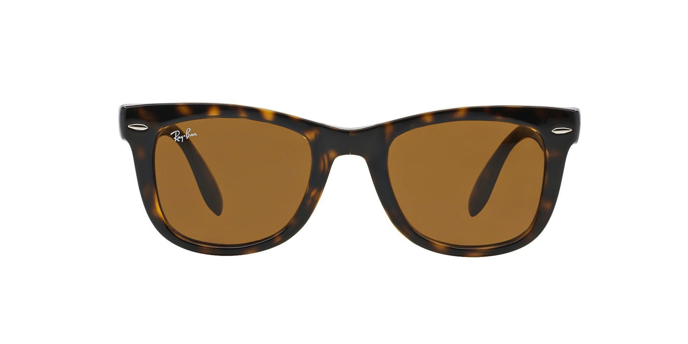 Ray-Ban Folding Wayfarer RB4105 Light Tortoise/Brown #colour_light-tortoise-brown