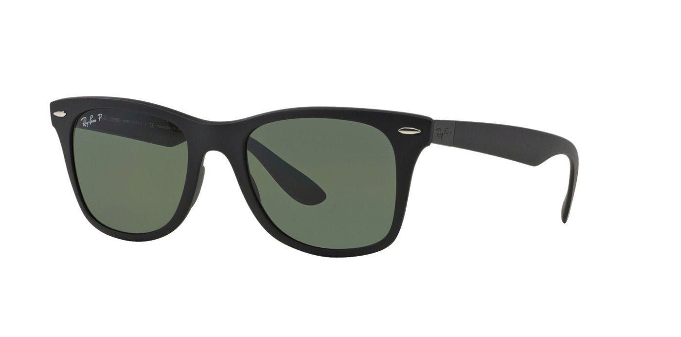 Ray-Ban Liteforce Wayfarer RB4195 Black-Green-Polarised #colour_black-green-polarised