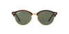 Ray-Ban Clubround RB4246 Dark Tortoise/Green #colour_dark-tortoise-green