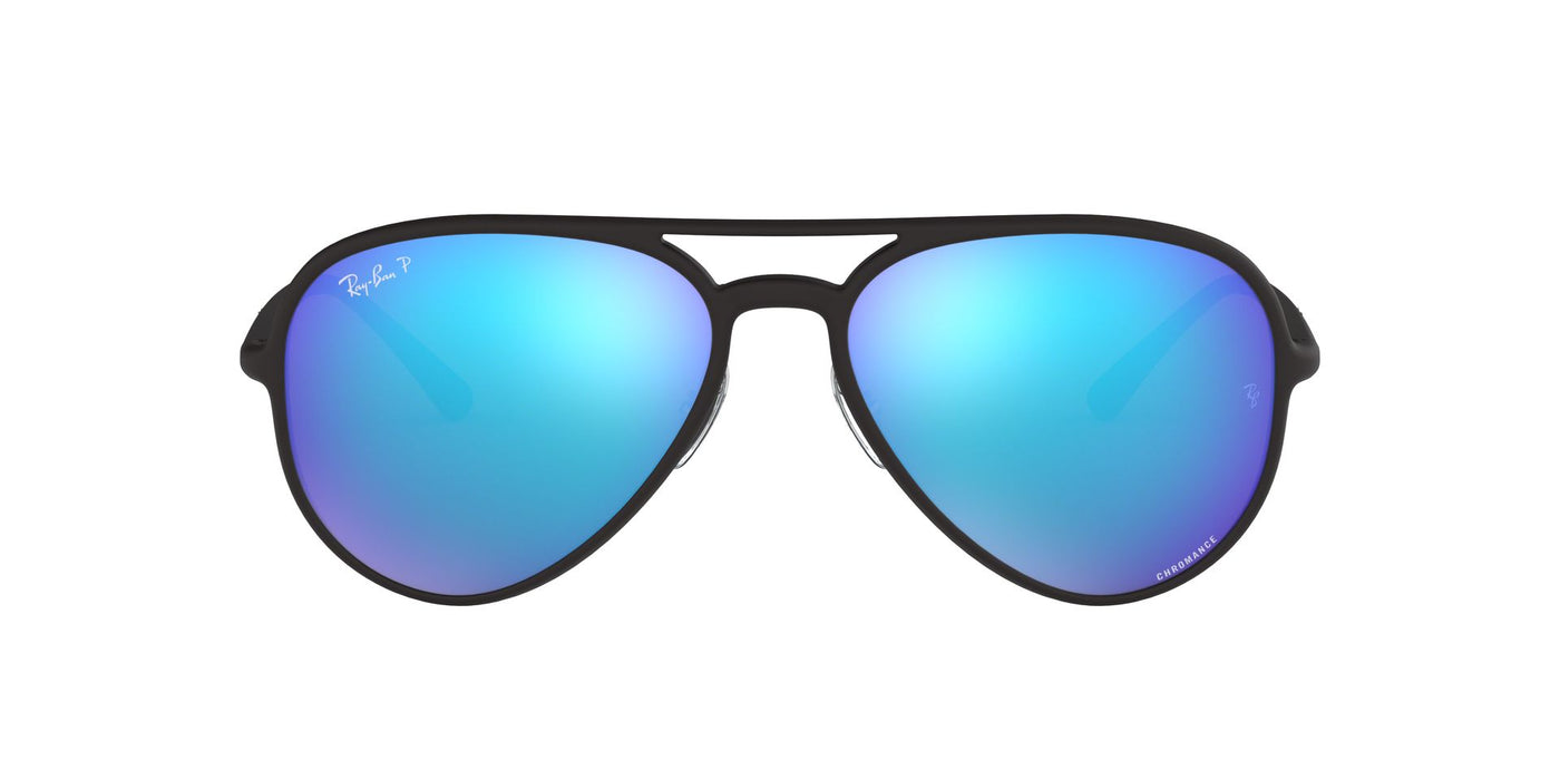 Ray-Ban Chromance RB4320CH Black/Blue Polarised #colour_black-blue-polarised