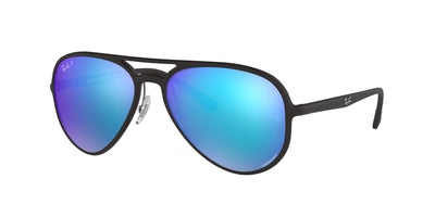 Ray-Ban Chromance RB4320CH Black/Blue Polarised #colour_black-blue-polarised