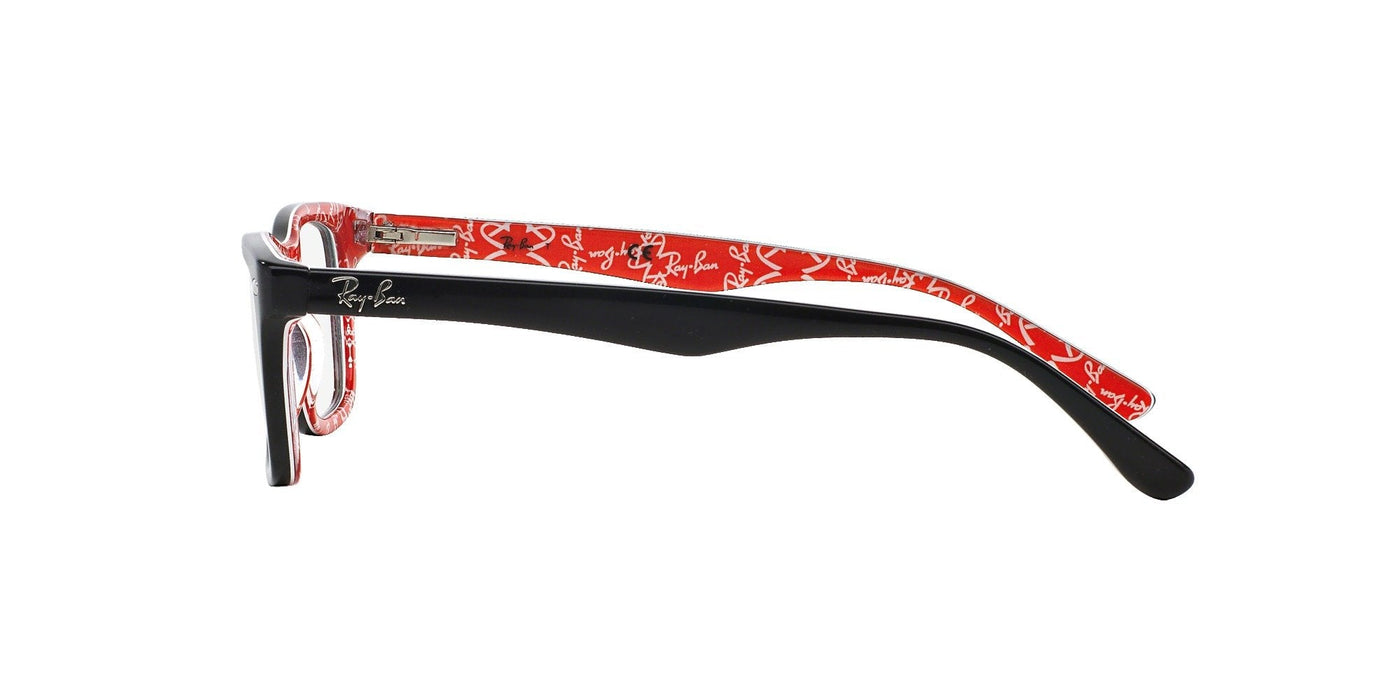 Ray-Ban RB5228 Black/Red #colour_black-red