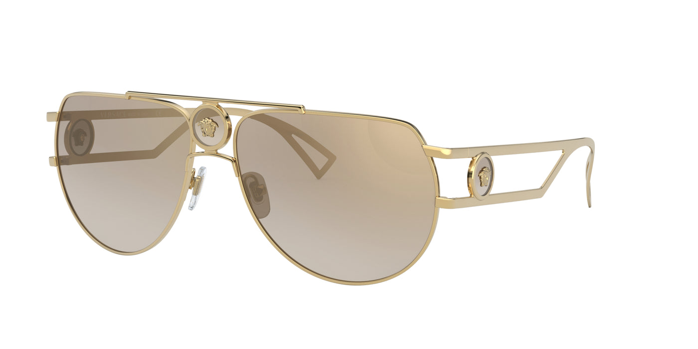 Versace VE2225 Gold/Gold Mirror #colour_gold-gold-mirror