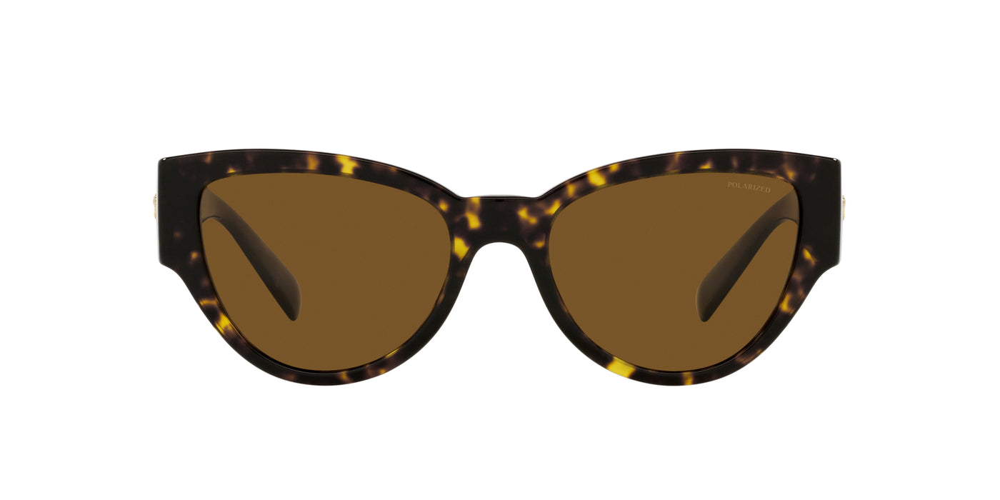 Versace VE4398 Dark Tortoise/Brown Polarised #colour_dark-tortoise-brown-polarised