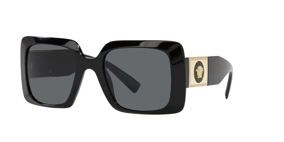 Versace VE4405 108/73 Square Sunglasses – Havana/Dark Brown Versace Sunglasses VE-4405 108/73 main image 2