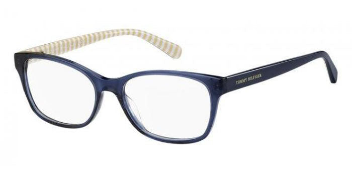 Tommy Hilfiger TH2008 Blue Pattern White #colour_blue-pattern-white