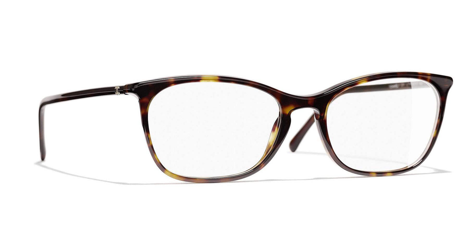 CHANEL 3281 Rectangle Acetate Glasses Fashion Eyewear AU