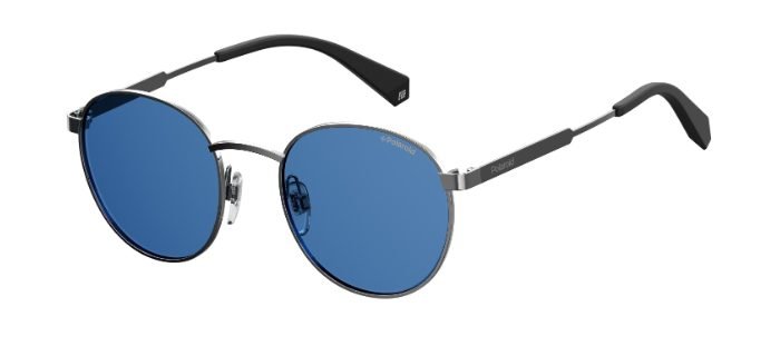 Polaroid Junior PLD2053/S Blue/Polarised Grey #colour_blue-polarised-grey