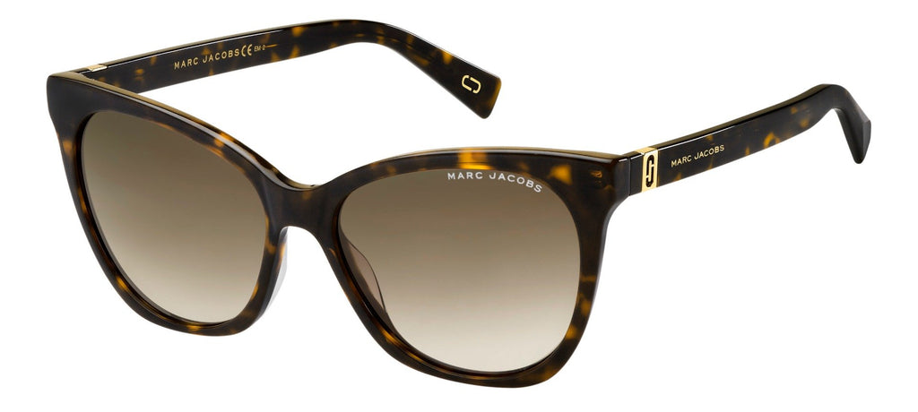 Marc Jacobs Marc 336/S Dark Tortoise/Brown Gradient #colour_dark-tortoise-brown-gradient