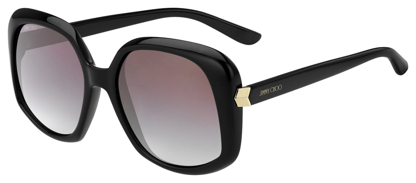 Jimmy Choo Amada/S Black/Gold Mirror #colour_black-gold-mirror