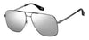 Marc Jacobs Marc 387/S Gunmetal/Silver Mirror #colour_gunmetal-silver-mirror