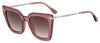 Jimmy Choo Ciara/G/S Red-Brown-Gradient #colour_red-brown-gradient