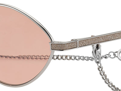 Jimmy Choo Sonny/S Silver/Pink #colour_silver-pink
