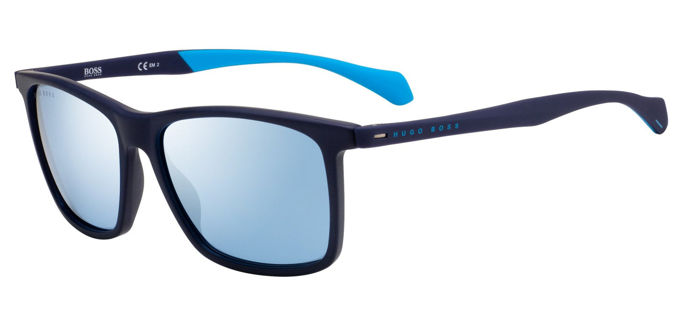 Boss 1078/S Blue/Blue Mirror #colour_blue-blue-mirror