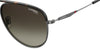 Carrera 209/S Gunmetal/Brown Gradient #colour_gunmetal-brown-gradient