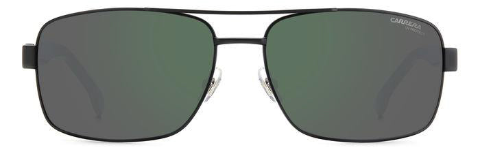 Carrera 8063/S Matte Black/Green Grey Polarised Mirror #colour_matte-black-green-grey-polarised-mirror