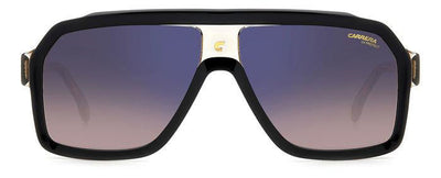 Carrera 1053/S Black Beige/Brown Shaded Blue Mirror #colour_black-beige-brown-shaded-blue-mirror