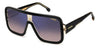 Carrera 1053/S Black Beige/Brown Shaded Blue Mirror #colour_black-beige-brown-shaded-blue-mirror