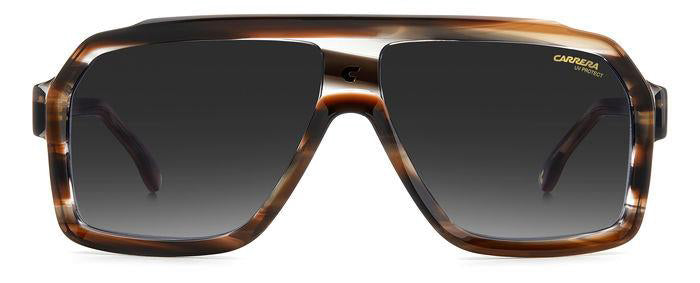 Carrera 1053/S Brown Horn Gold/Dark Grey Shaded #colour_brown-horn-gold-dark-grey-shaded