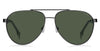 Boss 1485/S Matte Ruthenium Green/Green Polarised #colour_matte-ruthenium-green-green-polarised