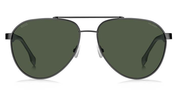 Boss 1485/S Matte Ruthenium Green/Green Polarised #colour_matte-ruthenium-green-green-polarised