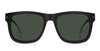 Boss 1496/S Matte Black Grey/Green High Contrast Oleophobic Polarised #colour_matte-black-grey-green-high-contrast-oleophobic-polarised