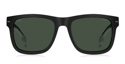 Boss 1496/S Matte Black Grey/Green High Contrast Oleophobic Polarised #colour_matte-black-grey-green-high-contrast-oleophobic-polarised