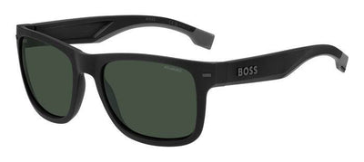 Boss 1496/S Matte Black Grey/Green High Contrast Oleophobic Polarised #colour_matte-black-grey-green-high-contrast-oleophobic-polarised