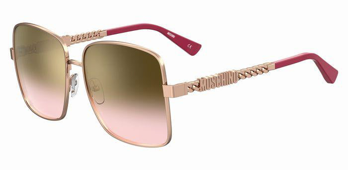 Moschino MOS144/G/S Square Sunglasses | Fashion Eyewear US display picture 1